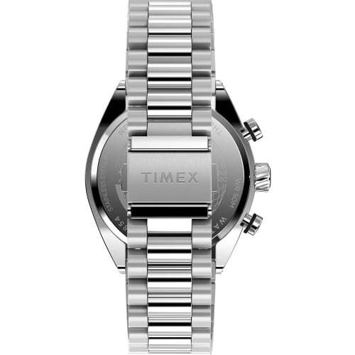 Timex Men's Legacy 42mm Watch, Stainless Steel/Silver Tone/Stainless Steel. One Size, Legacy 42mm.