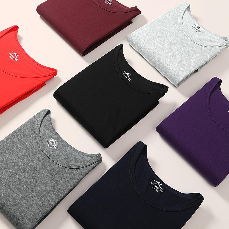 LANGSHA Women's Modal Cotton Lightweight Thermal Underwear Set