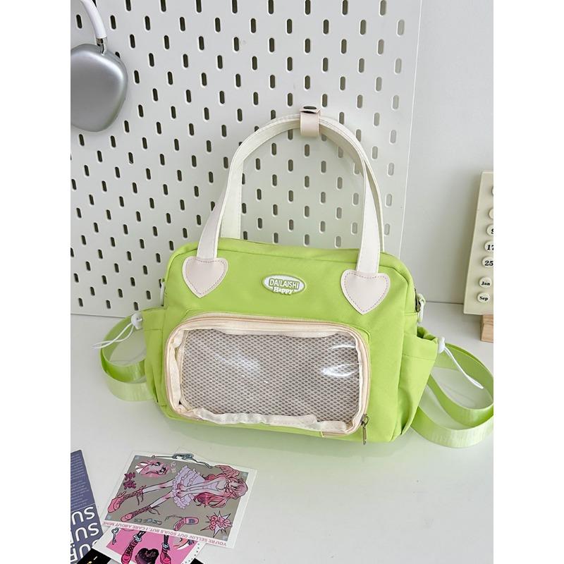 Backpack New women's bag Sweet and fashionable transparent handbag Shoulder bag Crossbody bag