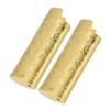 2 Pcs Lighter Case Zinc Alloy Vintage Floral Stamped Classical Elegant Lighter Sleeve Cover Gold