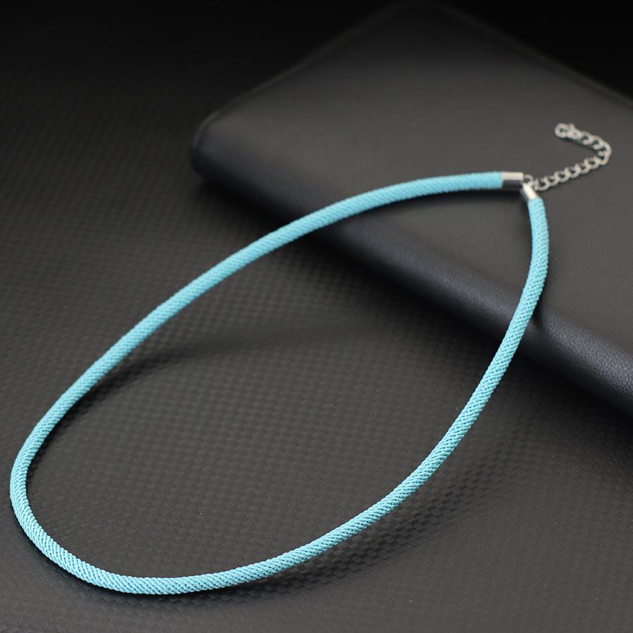 10 Barev Jednoduchý Styl Choker Náhrdelník Pro Muže Třída A 4mm Milánská Šňůra Límec Ležérní Doplňky na Krk Venkovní Cool Jezdecké Šperky