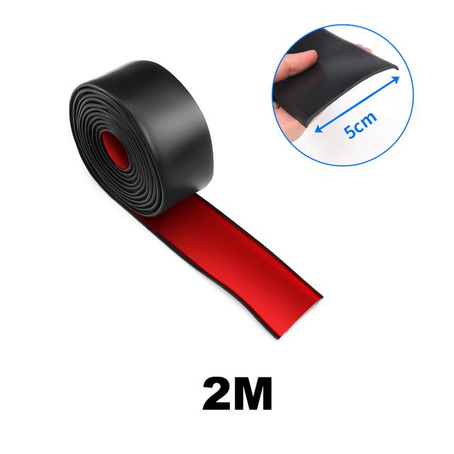 Car Door/Side Skirts Protector Universal Rubber Anti-Scratch Body Side Skirts Edge Guards. Anti-Collision Bumper Protector