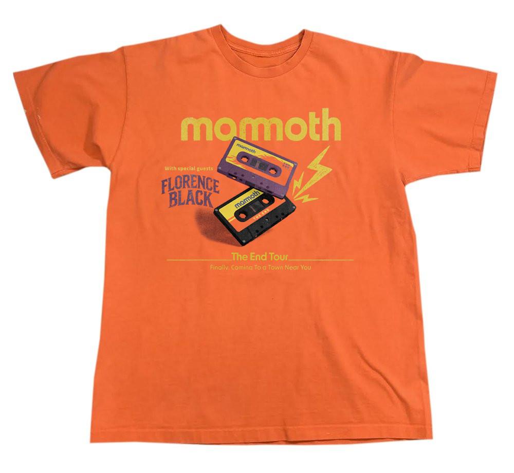 

Mammoth Band The End Tour Orange T Shirt Full Size S5XL KK573 Unisex T-Shirt XXXL