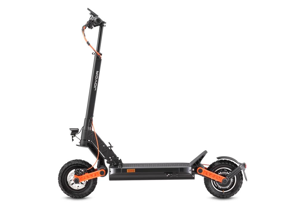Trotinete Elétrica JOYOR S5 Pneus de 10 polegadas Motor de 500W Bateria 48V13Ah Velocidade 20km/h Autonomia Máxima 40-55km Freios a Disco Duplos com Certificação ABE