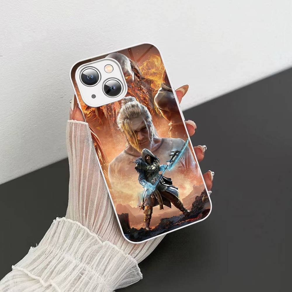 Funny A-Assassins Game C-Creed Tempered Glass For Iphone 14 13 12 11 Pro Mini XS MAX 14Plus X XS XR Cover