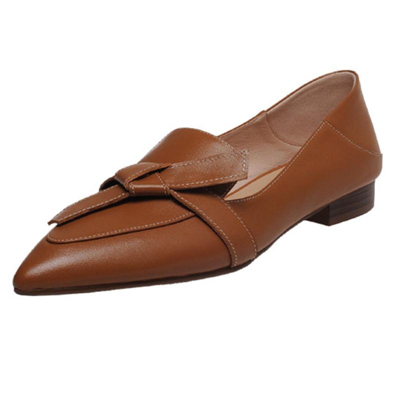 Mocassin Femme En Cuir Espagnol | Confortable Et Élégant | Semelle Caoutchouc Antidérapante | Fabriqué à La Main