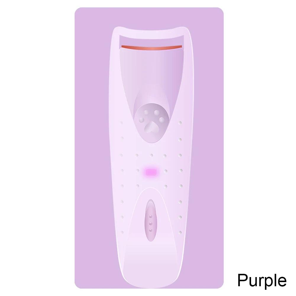 Tragbarer, elektrisch beheizter Wimpernzange mit 3 Temperaturmodi, langlebiges Wimpern-Make-up-Tool, Wimpernzange, Make-up-Tools