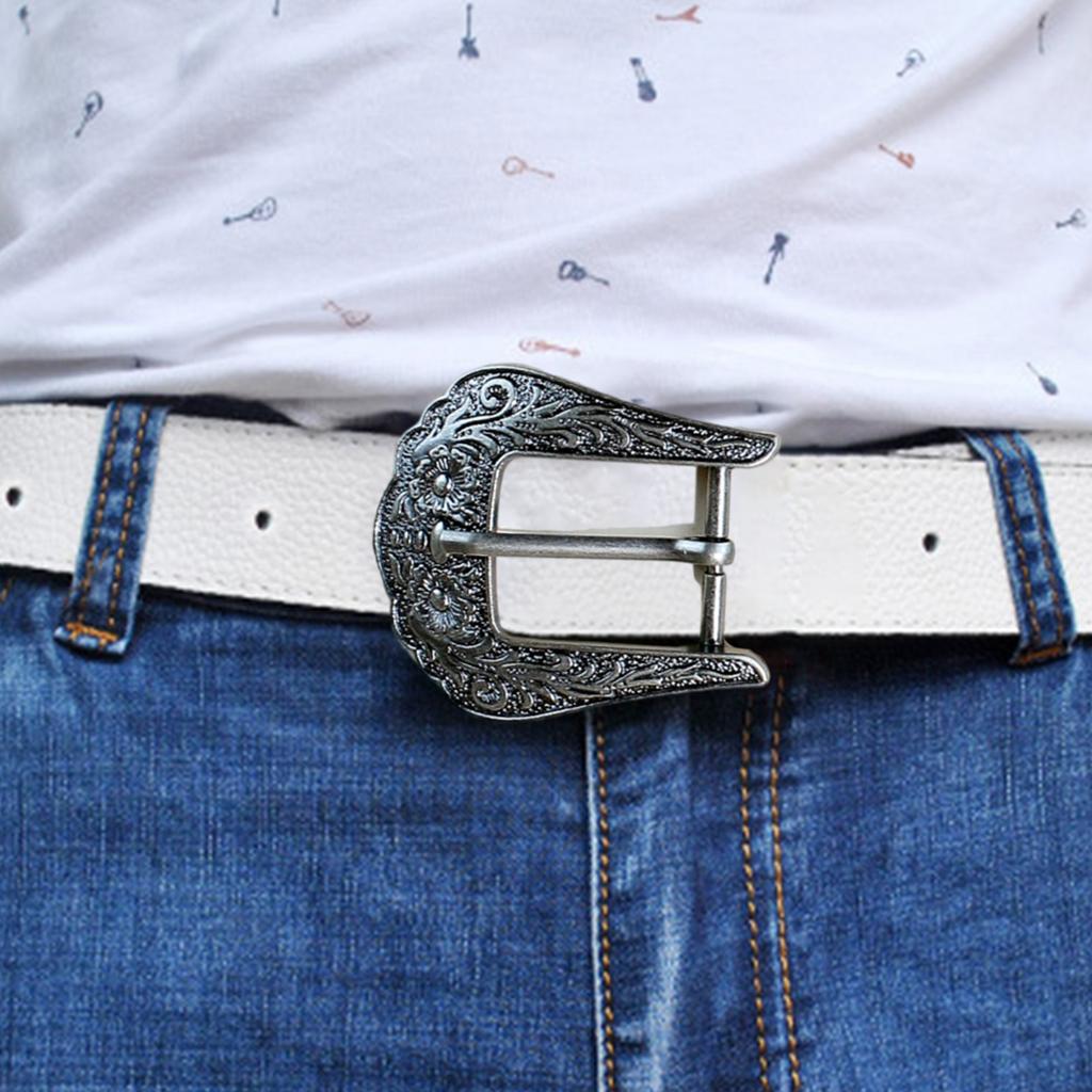 Fibbie per Cintura in Denim per Abbigliamento Casual Fibbie per Cintura Eleganti Inossidabili alla Moda per Appassionati di Moda