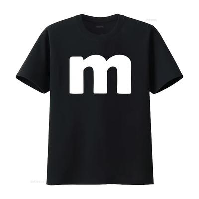M CANDY Halloween Costume Funny Group Party Cute Kids Toddler T Shirt Vintage Washed Comfortable Homme Versatile