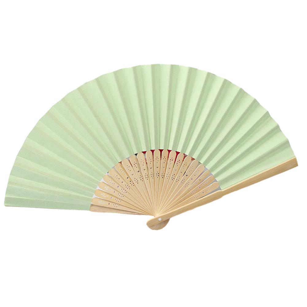 Unique 7Inch Folding Fan Handmade Chinese Style Paper Fan for Weddings Parties and Events Easy To Carry and Elegant