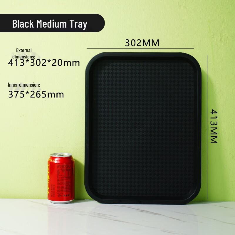Commercial Square Plastic Serving Tray