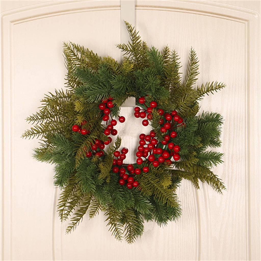 Weihnachtskränze für die Haustür,Weihnachtsdekorationen,Weihnachtskranz für den Außenbereich