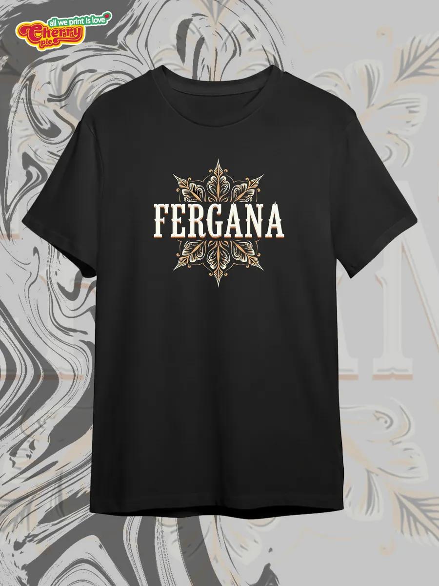 Black T-shirt with capybara print XL
