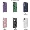 Amazon applies Samsung s25Edge mobile phone case with matte skin feel Samsung s25plus magnetic bracket mobile phone case.