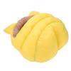 Cat Cave Semi Enclosed Warm Pet Bed Detachable Cartoon Animal House for Autumn and Winter Yellow