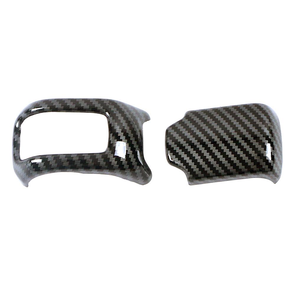 Für GWM Tank 300 2024 2024 RHD LHD Carbon Schalthebel Knopf Abdeckung Trim Innen Zubehör Center Console Schwarz Decor