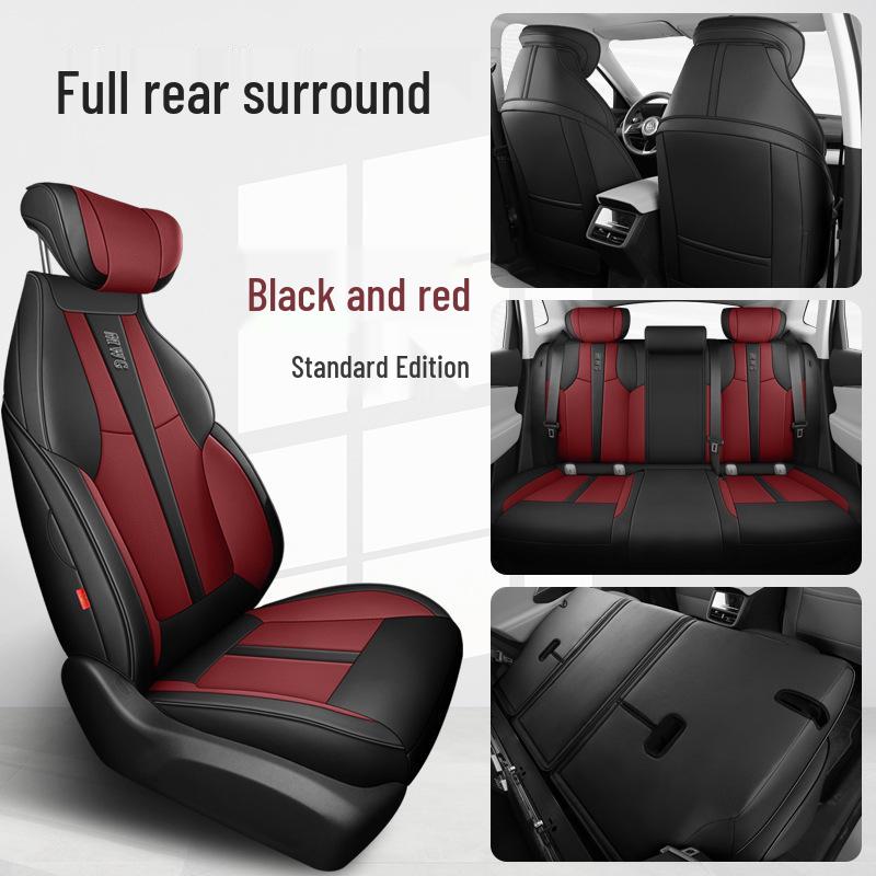 MWG Premium Leather Car Seat Cushion for Buick E5 - Sporty, Fashionable, All-Season Cover