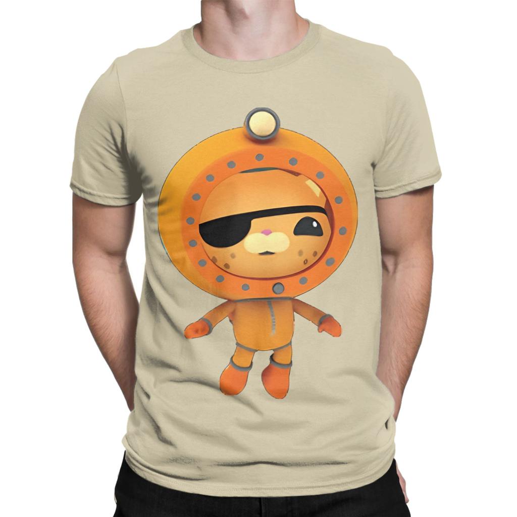 Ooctonauts Orange Funny 100 Cotton Tshirt Ooctonauts Tees Tops For Unisex