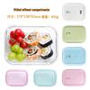 Zhishi Glas Lunchbox mit Fächern