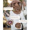 Winter Neck Warmer+ Dual Layered Bunny Hat Russian Hat Jazz Streetwear Dual Layered Bunny Hat for Women