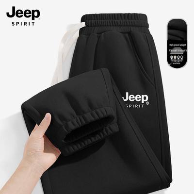 JEEP SPIRIT Men's Loose-Fit Jogger Sweatpants