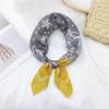Versatile Cotton Linen Silk Scarf: Spring & Autumn Unisex Small Square Neck & Head Accessory