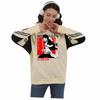 Unisex Pirate King Anime Color Block Patchwork Hoodie with Hood