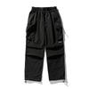 Outdoor Waterproof Double Knee Parachute Soldier Pants, Winter Functional Three-dimensional Pocket Workwear, Casual Pants for Men