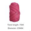 Arm Knitting Yarn for Chunky Braided Knot Throw Blanket DIY, Soft Washable Tube Bulky Giant