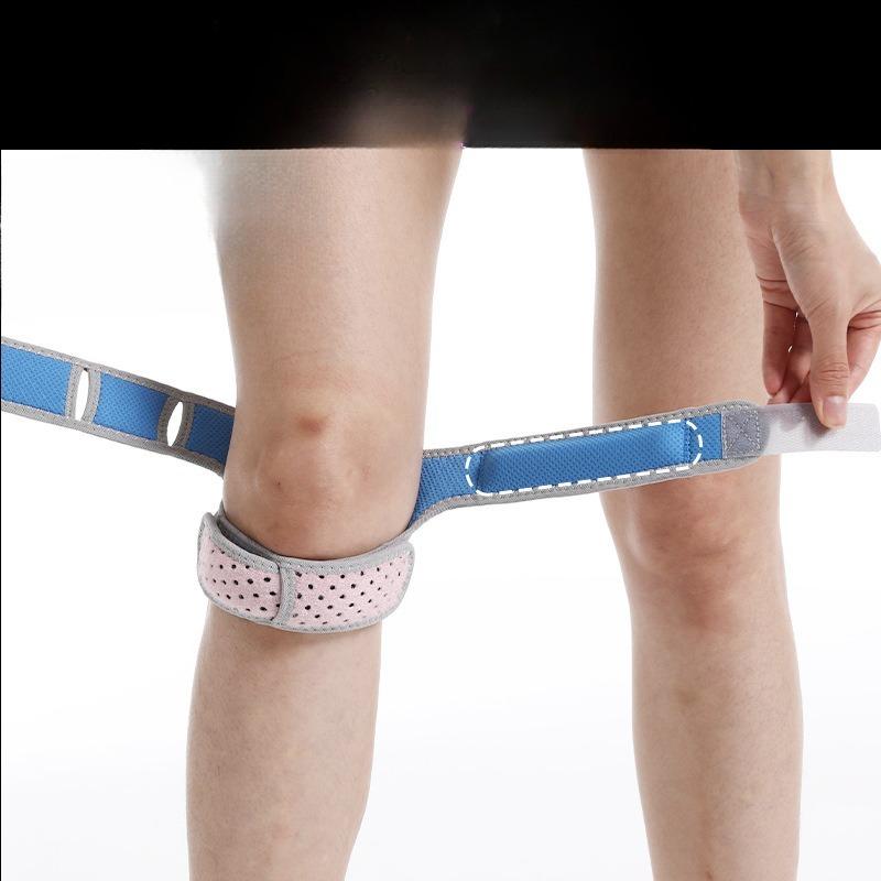 Patella Belt Summer Men's and Women's Sports Professional Silicone Running Fitness Skipping Rope Adjustable Meniscus Knee Pads