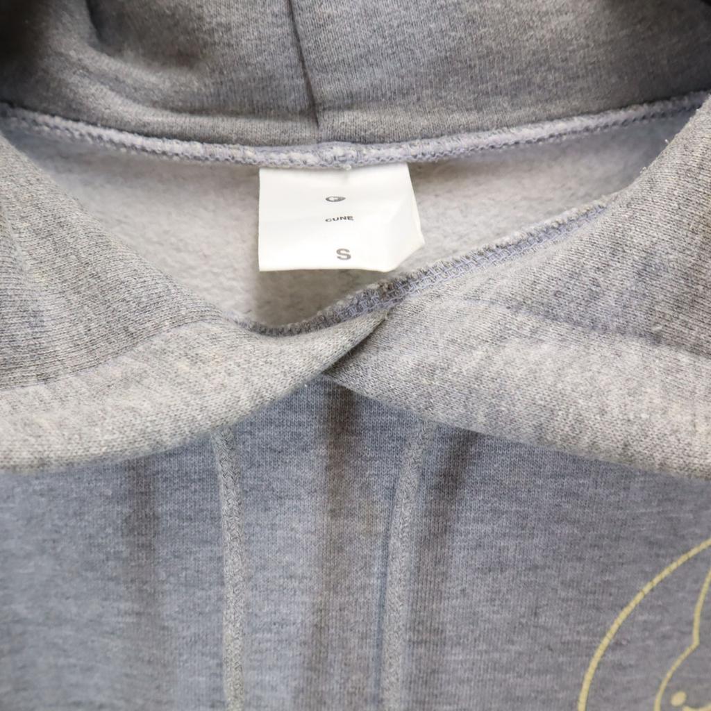 CUNE Langarm Kapuzenpullover S grau Damen Gebraucht