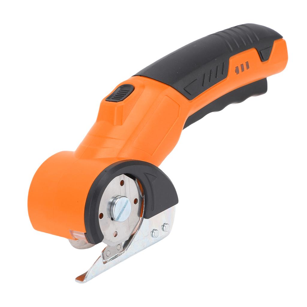 Cordless Electric Scissor Rechargeable Power Rotatable Cardboard Box Cutter Small Fast Cutting for Fabric Leather