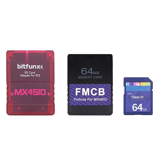 Adattatore MX4SIO Per PS2 - Leggi Giochi Da SD Tramite OPL, Fatto A Mano, Stabile - 4