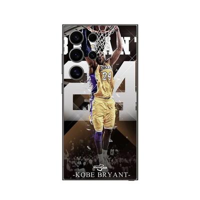 Phone Case - MANIACASE - Samsung Galaxy S25 Ultra - Kobe Bryant - Silicone TPU - Black