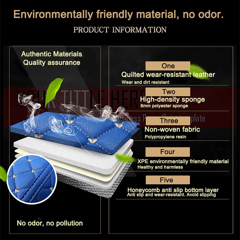 Car Floor Mats For Infiniti QX30 Auto Carpets Foot Coche Accessorie