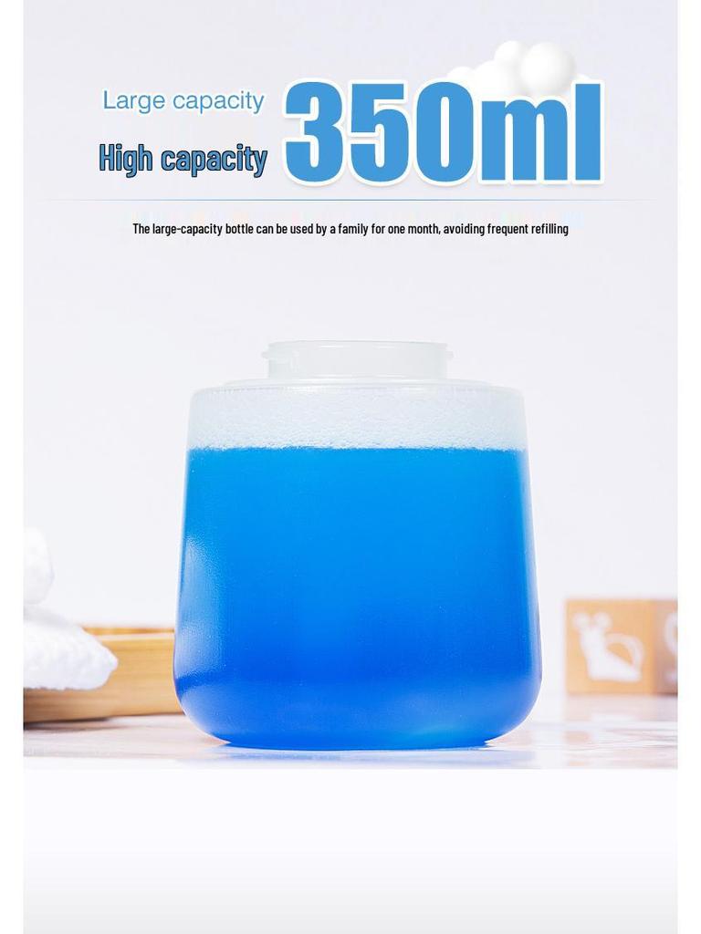 Electric Foaming Soap Dispenser for Kitchen, Pet Bath, Shower, and Facial Cleanser.