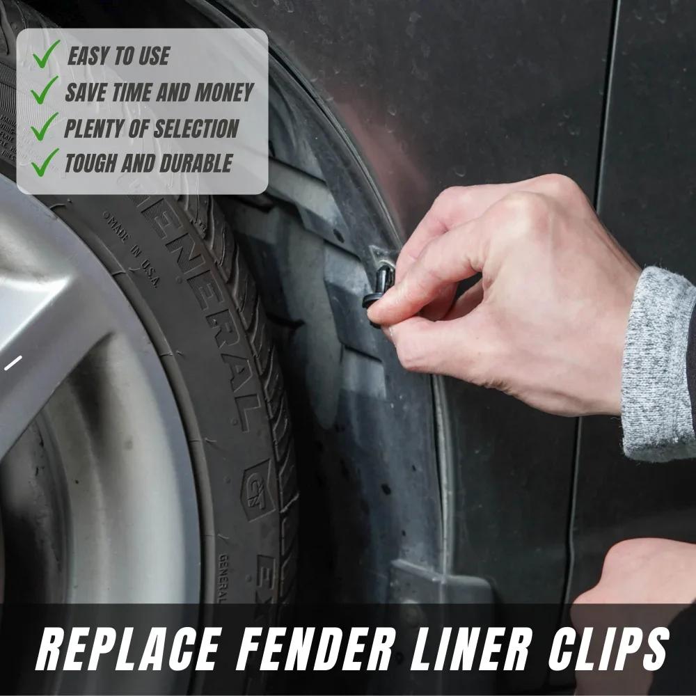 Car Panel Clip Pliers & Plastic Rivets Spring Fastener Remover No Damage Tool for Car Door Panel & Interior Exterior Trim