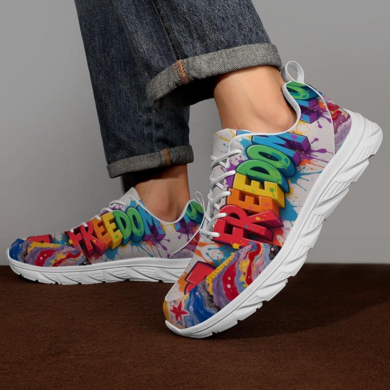 YRZL Mens Sports Shoes Casual Athletic Sneakers Lightweight Running Training Shoes Breathable Comfortable Non Slip Walking Shoes