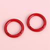 Yogodlns 10Pcs/Set 33MM High quality Plated Gate Zinc Alloy Hooks Snap Clasp Clip Bag Belt Buckle Spring O-Ring Buckles Carabiner Purses Handbags