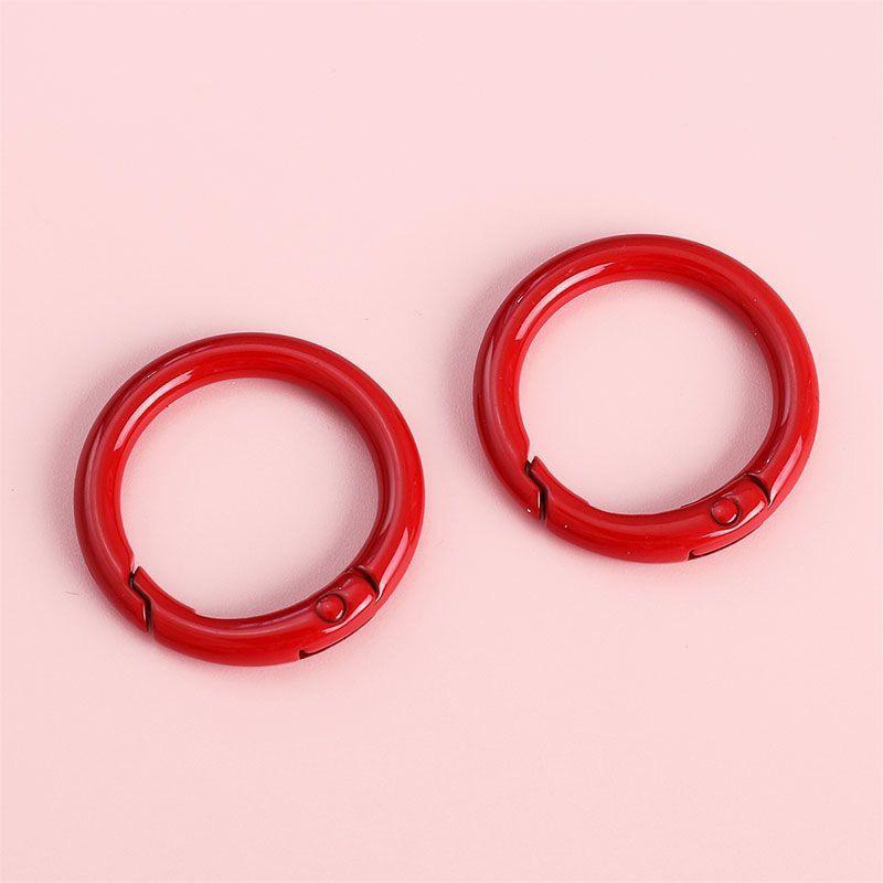Yogodlns 10Pcs/Set 33MM High quality Plated Gate Zinc Alloy Hooks Snap Clasp Clip Bag Belt Buckle Spring O-Ring Buckles Carabiner Purses Handbags