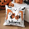 Halloween Decoration Cushions Pillowcase Polyester Cushion Cover Throw Pillow Sofa Decoration Pillowcover Home Car Decor