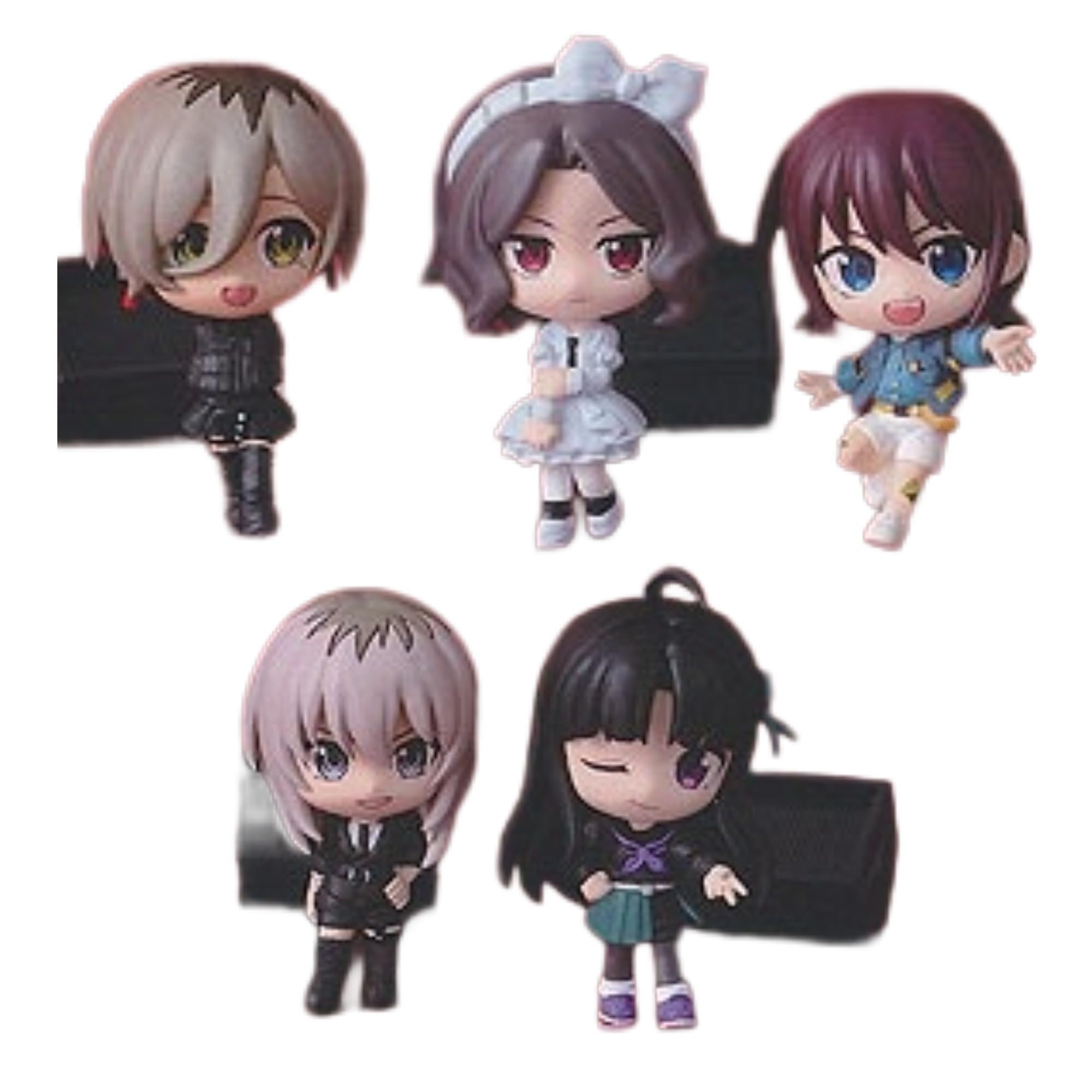 Anime Band Collection Figure RICH Set of 5 Bushiroad Creative Gacha Capsule Toy  Girls Cry  [Complete Types]