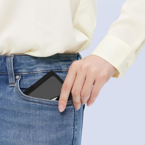 Saxophone Reed Case, Clarinet Reed Holder Storage Case with 8 Reed Slots, Reed Organizer, Waterproof Slim Storage (Reeds Not Included)