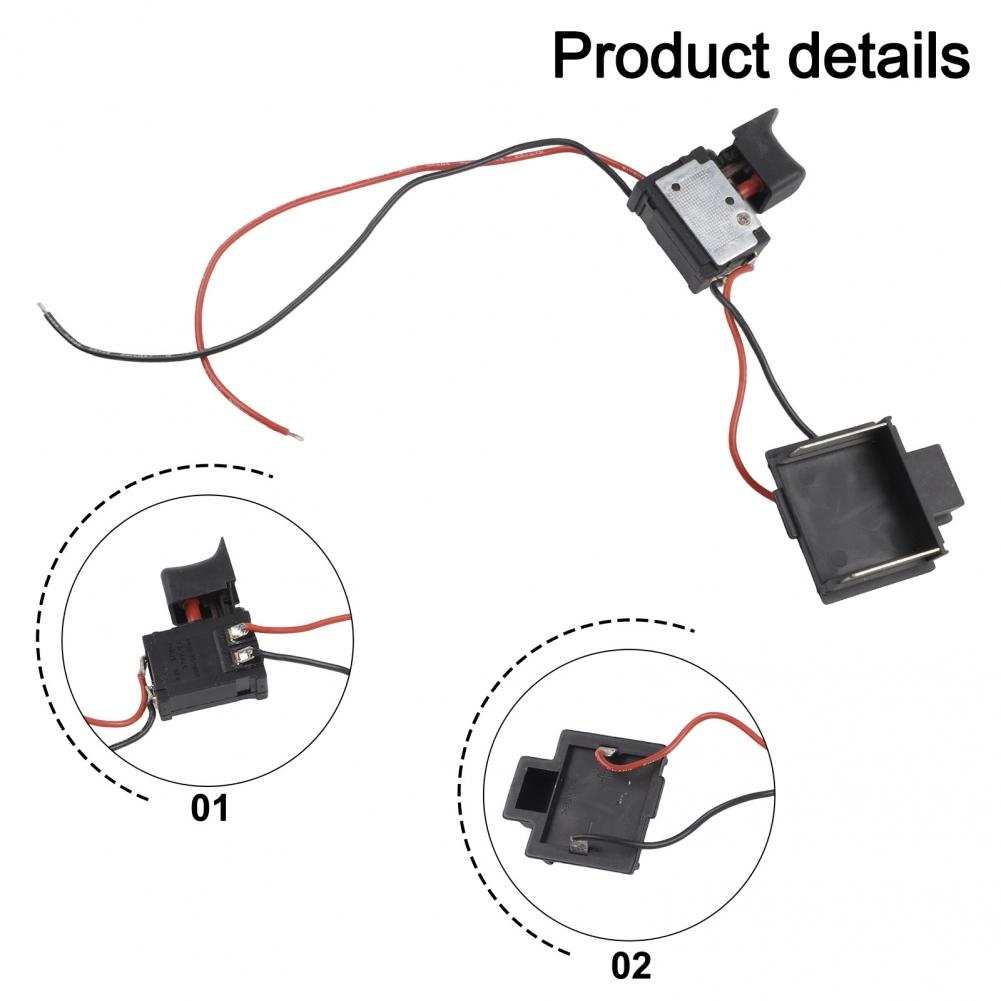 21V Napięcie Elektryczny Dmuchawa Sterowanie Bateria Litowa Przełącznik