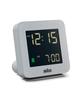 Table Clock Digital Gray Alarm Clock BC09G Digital BRAUN/Brown