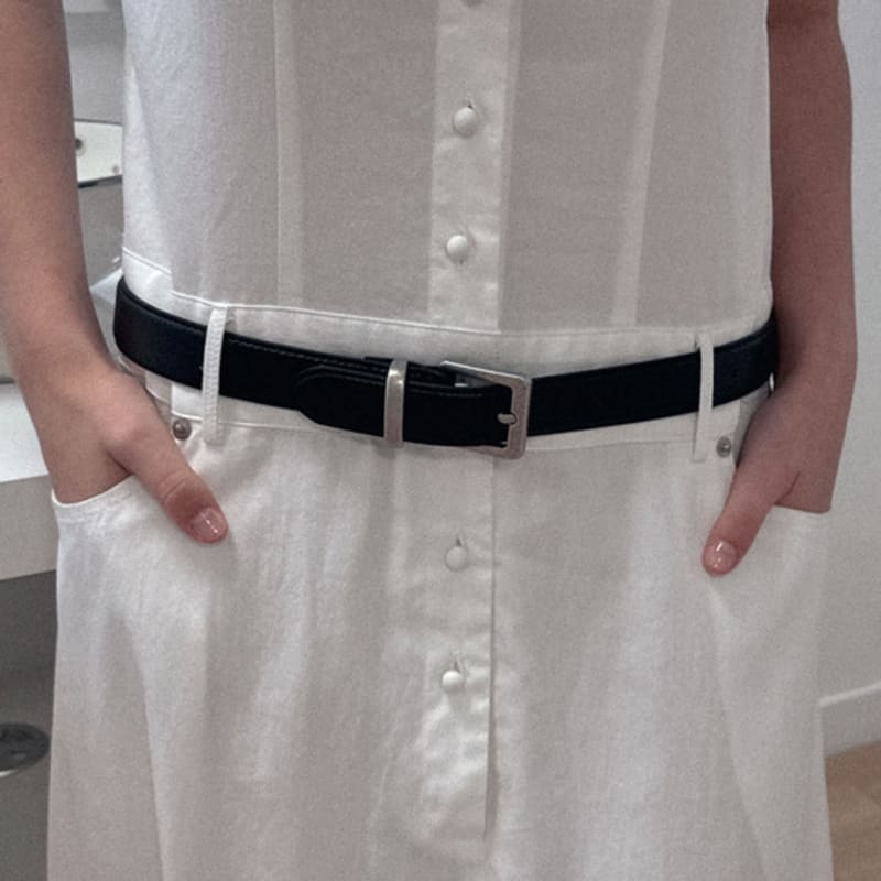 

delidi Оживленный ремень из экокожи (черный) one