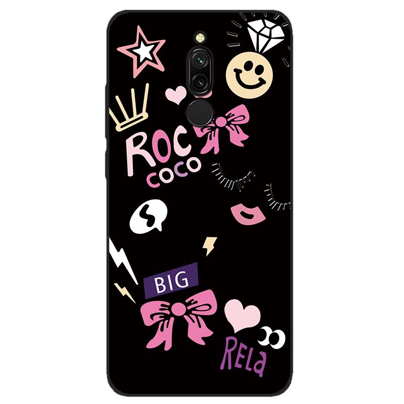 Case For Xiaomi Redmi 8 Case Silicon Soft TPU Back Cover For Xiaomi Redmi 8 Cover Redmi8 Phone Case Funda Coque Anime Shockproof