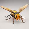 Kaiyodo Rebogio Giant Hornet, Approximately 180mm In Length, PVC & ABS, Painted, Movable Figure, Resale, RG004S