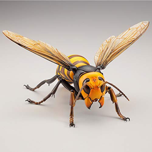 Kaiyodo Rebogio Giant Hornet, Approximately 180mm in Length, PVC & ABS, Painted, Movable Figure, Resale, RG004S