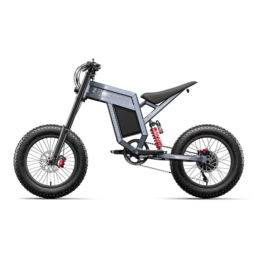 Shengmilo S900 All-Terrain 1500W Motor Electric Bicycle 60V30Ah Battery 20 Inch Fat Tires High-Performance E-Mountain Bike